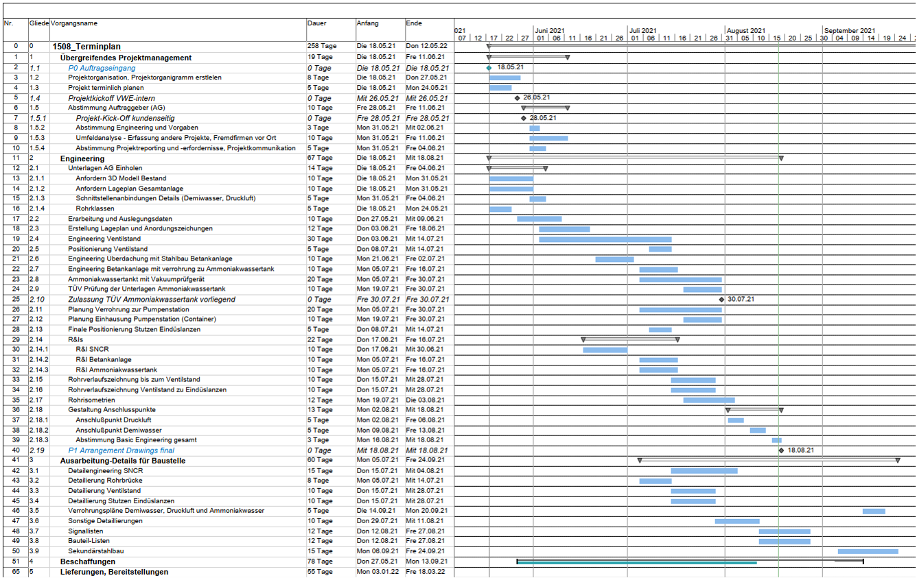 Project management