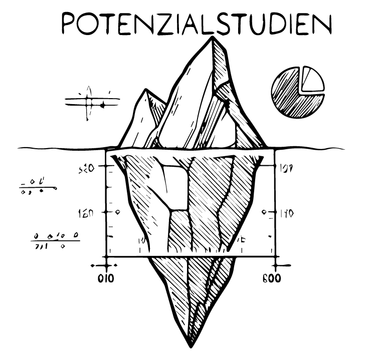 Potentialstudien, Eisberg