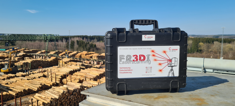 Fr3di - der Laserscanner der CONENGA Group im Einsatz an einer Industrieanlage