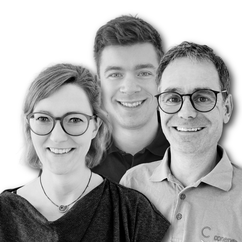 Portraits schwarz-weiß